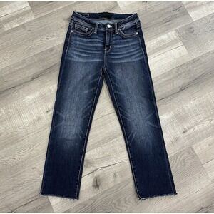 Buckle Black Womens Jeans Straight Curvy Fit Mid Rise Size 26 EUC